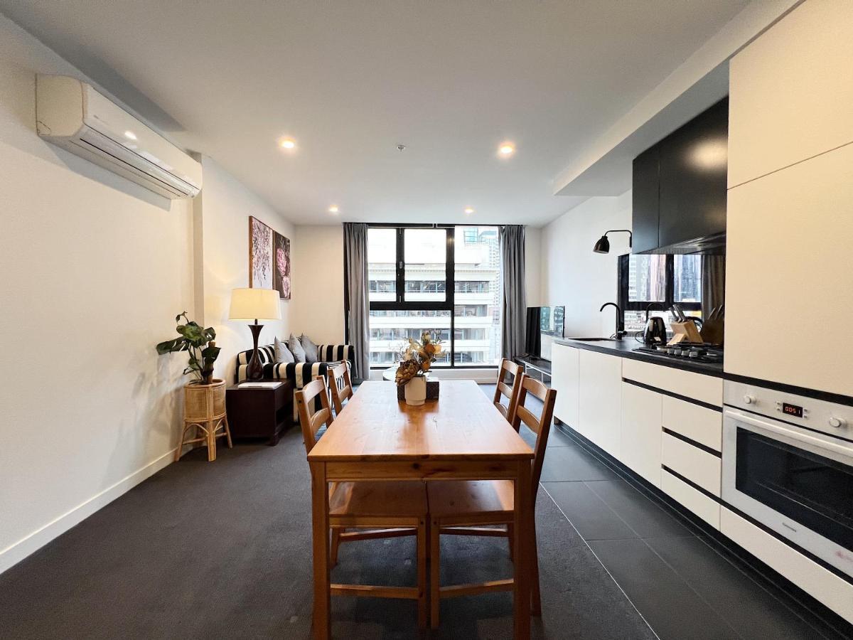 Dreamstayz Bourke St Cbd With Apple Tv Netflix & Free Wifi Мельбурн Екстер'єр фото